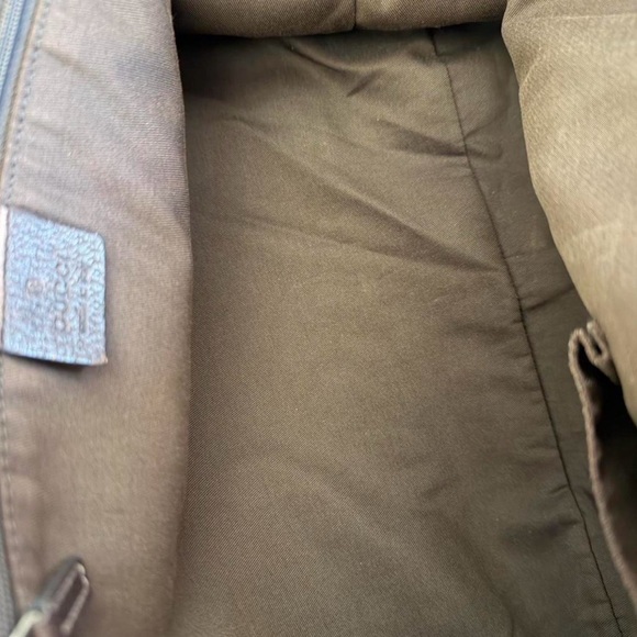 Gucci Brown Monogram Tote Bag with COA - Picture 14 of 17